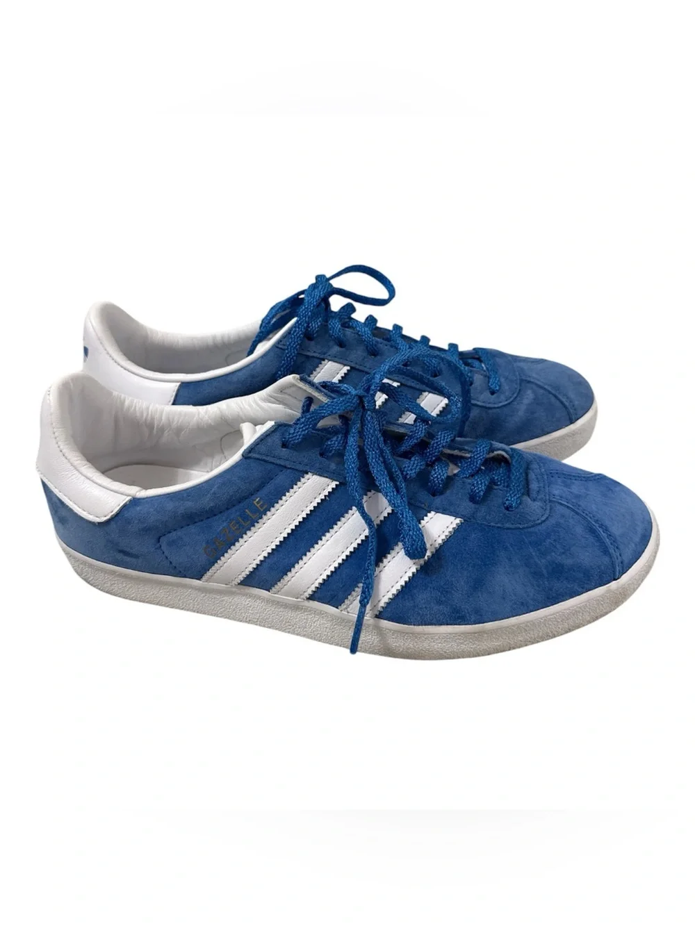 Adidas Original Gazzelle Men Blue US Size 101/2 LIKE NEW